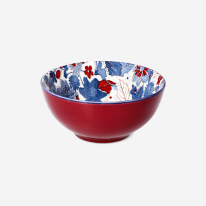 Floral ceramic bowl - 13 cm - Image 1