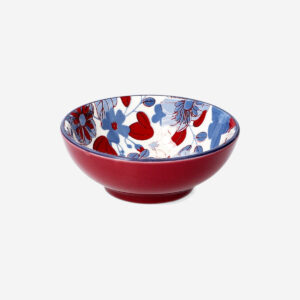 Floral ceramic bowl - 8 cm - Image 1