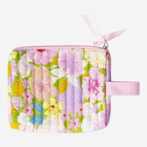 Floral cosmetic bag - Image 1
