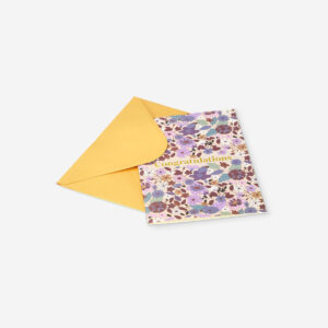 Floral greetings card - Image 3
