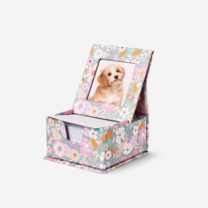 Floral memo pad box - Image 1