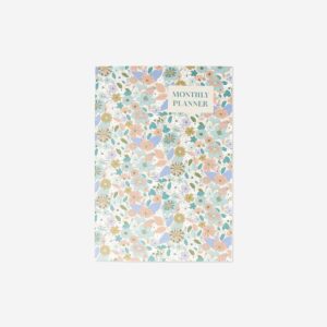Floral monthly planner - English - Image 1