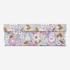 Floral paper storage box - Large - Image 3