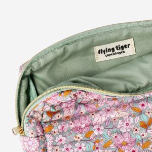 Floral square toiletry bag - Image 3