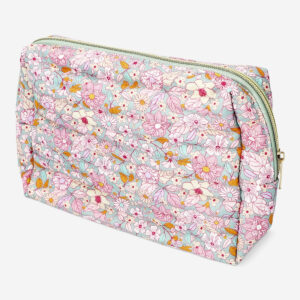 Floral square toiletry bag - Image 1
