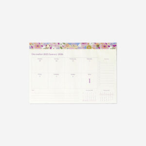Floral weekly planner - English - Image 1