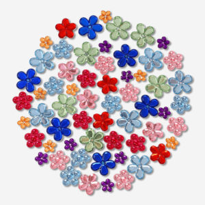 Flower embellishments - Image 1