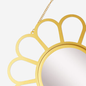 Flower shaped hanging mirror - Image 3