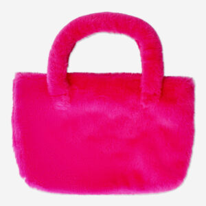Fluffy pink bag - Image 1