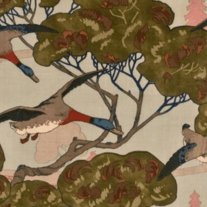 Flying Ducks Velvet Camel FD258.L102