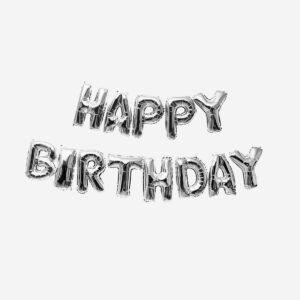 Birthday foil balloon garland - Image 2