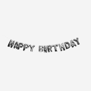 Birthday foil balloon garland - Image 1
