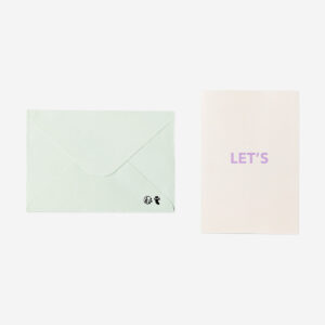 Fold-out card with envelope. Celebrate - Image 3