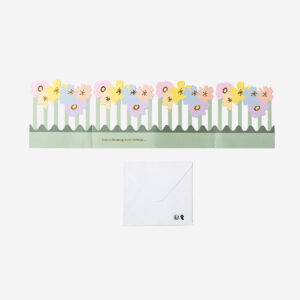 Fold-out card with envelope - Image 1