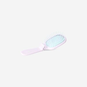 Foldable cactus hairbrush with mirror - Image 2