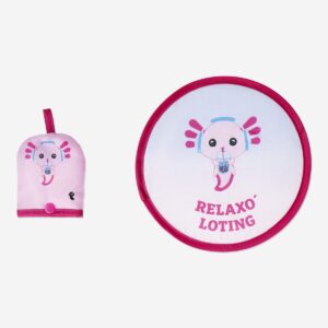 Foldable fan with axolotl - Image 1
