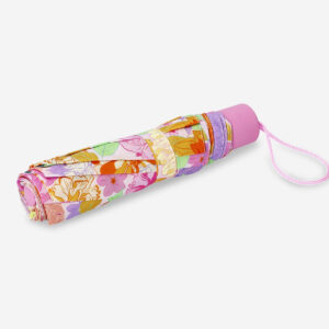 Folding floral umbrella - Image 3