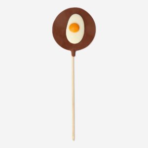Fried egg chocolate lollipop - Image 1