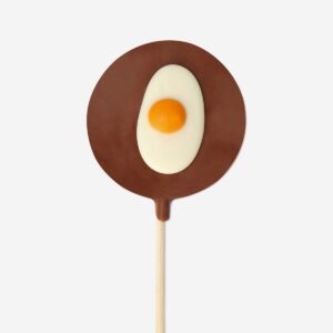 Fried egg chocolate lollipop - Image 3
