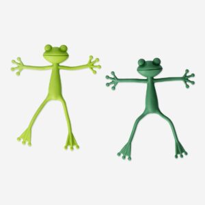 Frog shaped plant supports - 2 pcs - Image 1