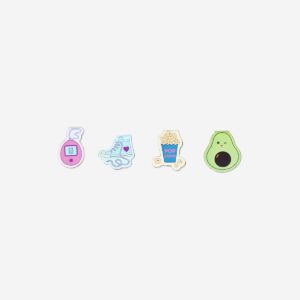 Fun magnetic bookmarks - 4 pcs - Image 2