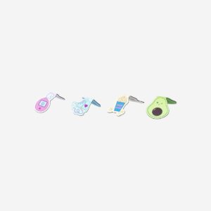 Fun magnetic bookmarks - 4 pcs - Image 3