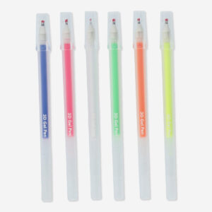 Gel ink pens. 6 pcs - Image 2