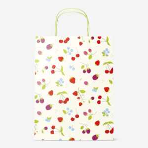 Gift bag with berry print - Image 2