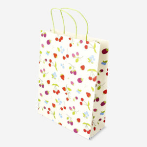 Gift bag with berry print - Image 3