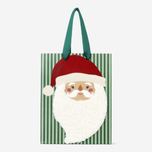 Gift bag with santa's beard - Image 1