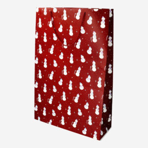 Gift bag with snowmen - Image 2