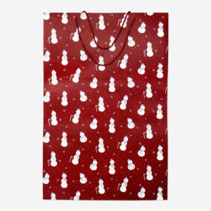 Gift bag with snowmen - Image 1