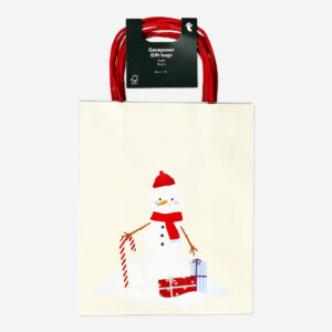 Gift bags with Christmas motifs - 4 pcs - Image 3