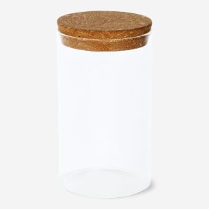 Glass Jar with Cork Lid - 750 ml - Image 1