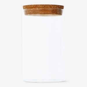 Glass Jar with Cork Lid - 750 ml - Image 2