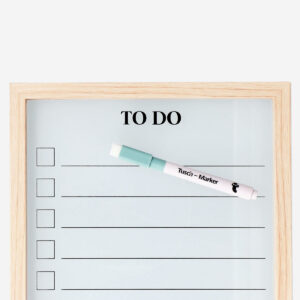 Glass planner board with marker - A4 - Image 3