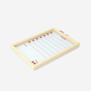 Glass planner board with marker - Image 2