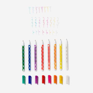 Glitter gel pens. 8 pcs - Image 1