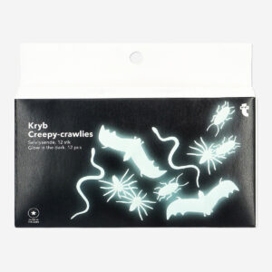Glow in the dark creepy-crawlies - 12 pcs