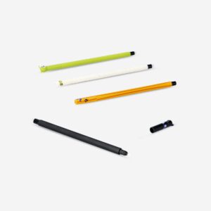 Glow in the dark erasable pens with little monsters - 4 pcs - Image 1