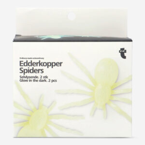 Glow-in-the-dark-spiders. 2 pcs - Image 1