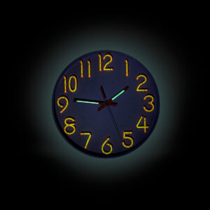 Glow in the dark wall clock - 30 cm - Image 2