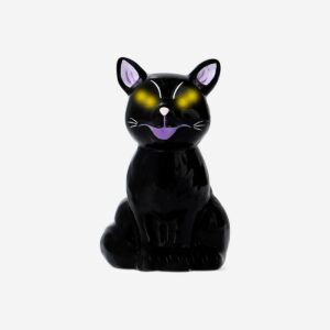 Glowing ceramic cat - Image 1