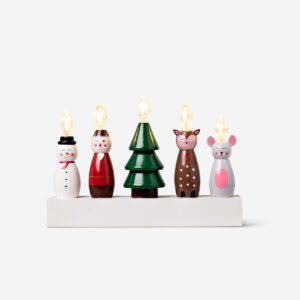 Glowing Christmas characters - Image 1