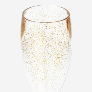 Golden Champagne Flutes - 4 pcs - Image 2