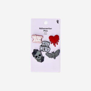 Gothic clothing pins - 5 pcs - Image 1