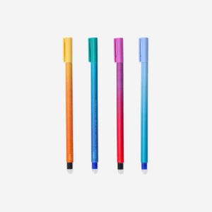 Gradient erasable pens - 4 pcs - Image 2
