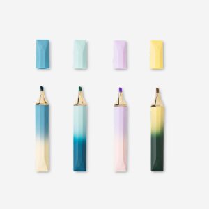 Gradient Highlighters - 4 pcs - Image 1