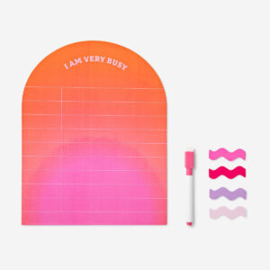 Gradient magnetic board with marker and magnets - Image 1