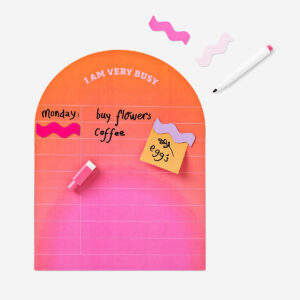 Gradient magnetic board with marker and magnets - Image 2